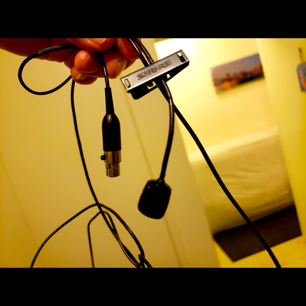 Microphone shure for wireless system $160